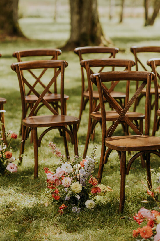 Koka krēsls Crossback 